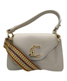 COCCINELLE（コチネレ）の古着「C-Meミニショルダーバッグ」｜ホワイト