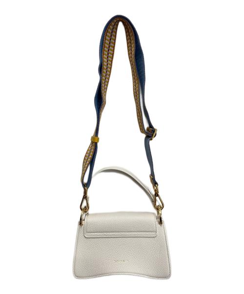 COCCINELLE（コチネレ）COCCINELLE (コチネレ) C-Meミニショルダーバッグ ホワイトの古着・服飾アイテム