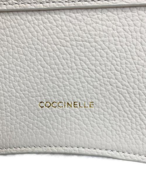 COCCINELLE（コチネレ）COCCINELLE (コチネレ) C-Meミニショルダーバッグ ホワイトの古着・服飾アイテム