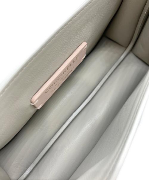 COCCINELLE（コチネレ）COCCINELLE (コチネレ) C-Meミニショルダーバッグ ホワイトの古着・服飾アイテム