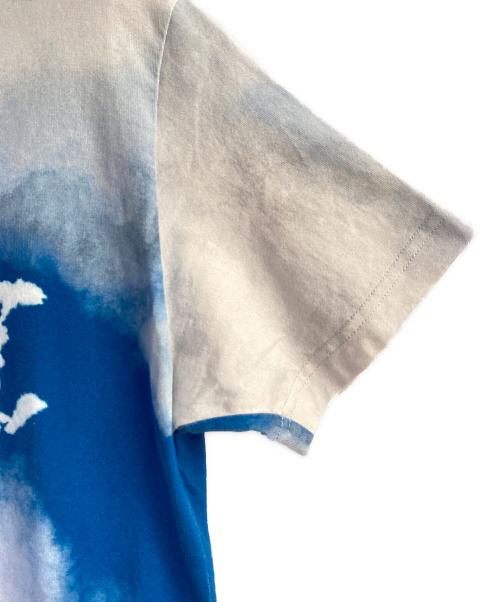 LOUIS VUITTON（ルイ ヴィトン）LOUIS VUITTON (ルイ ヴィトン) クラウドロゴプリントTシャツ ブルー サイズ:XSの古着・服飾アイテム