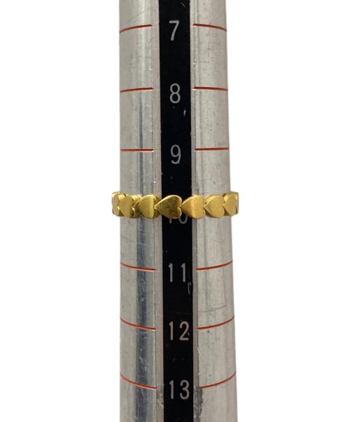 Marie-Helene de Taillac（マリーエレーヌドゥタイヤック）Marie-Helene de Taillac (マリーエレーヌドゥタイヤック) ラブ　バンドリング　ゴールド サイズ:10号の古着・服飾アイテム