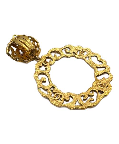 CHANEL（シャネル）CHANEL (シャネル) ヴィンテージ透かしCCマークイヤリングの古着・服飾アイテム