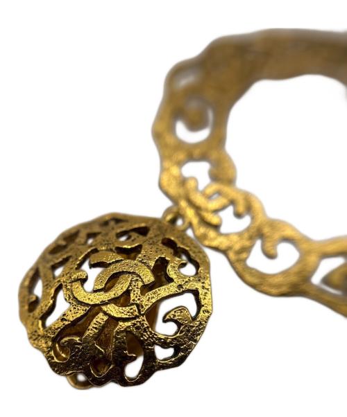 CHANEL（シャネル）CHANEL (シャネル) ヴィンテージ透かしCCマークイヤリングの古着・服飾アイテム