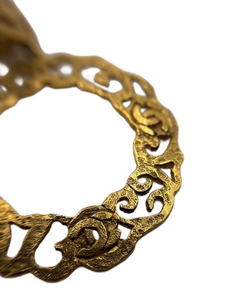 CHANEL（シャネル）CHANEL (シャネル) ヴィンテージ透かしCCマークイヤリングの古着・服飾アイテム