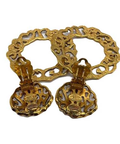 CHANEL（シャネル）CHANEL (シャネル) ヴィンテージ透かしCCマークイヤリングの古着・服飾アイテム