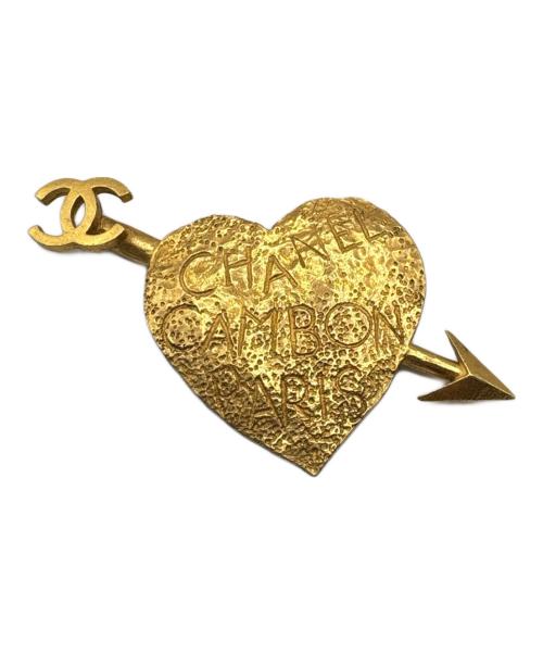 CHANEL（シャネル）CHANEL (シャネル) アローハートモチーフピンブローチの古着・服飾アイテム
