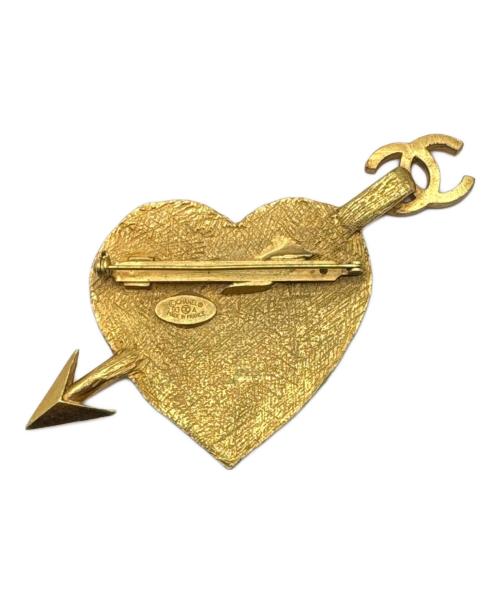CHANEL（シャネル）CHANEL (シャネル) アローハートモチーフピンブローチの古着・服飾アイテム