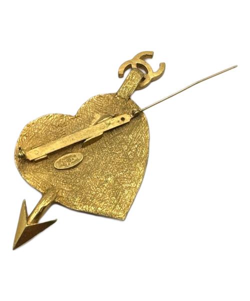 CHANEL（シャネル）CHANEL (シャネル) アローハートモチーフピンブローチの古着・服飾アイテム