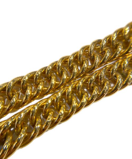 CHANEL（シャネル）CHANEL (シャネル) ライオンモチーフ ダブルチェーンネックレスの古着・服飾アイテム