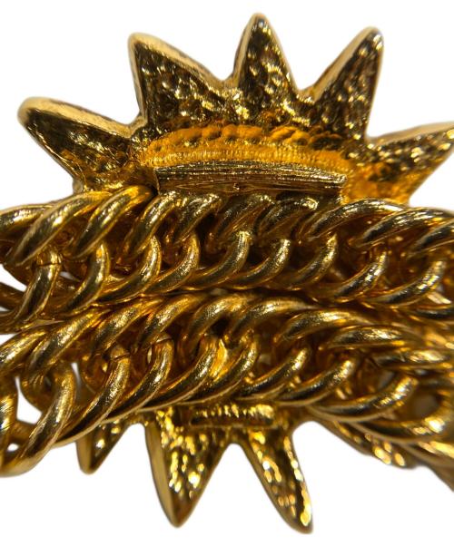 CHANEL（シャネル）CHANEL (シャネル) ライオンモチーフ ダブルチェーンネックレスの古着・服飾アイテム