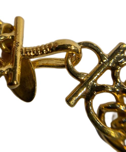 CHANEL（シャネル）CHANEL (シャネル) ライオンモチーフ ダブルチェーンネックレスの古着・服飾アイテム