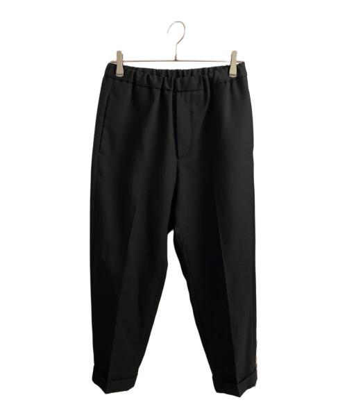 JIL SANDER（ジルサンダー）JIL SANDER (ジルサンダー)  イージーロングパンツ ブラック サイズ:44の古着・服飾アイテム