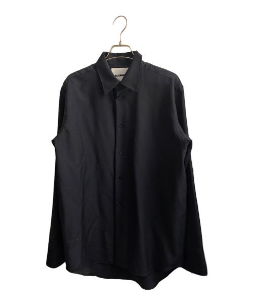 JIL SANDER（ジルサンダー）JIL SANDER (ジルサンダー) 長袖シャツ ネイビー サイズ:38の古着・服飾アイテム