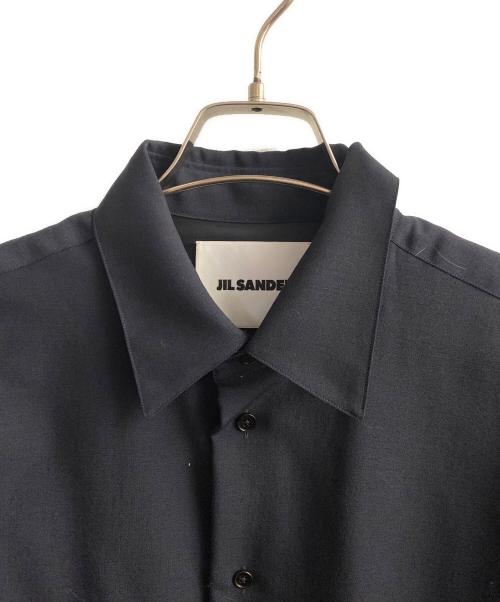 JIL SANDER（ジルサンダー）JIL SANDER (ジルサンダー) 長袖シャツ ネイビー サイズ:38の古着・服飾アイテム