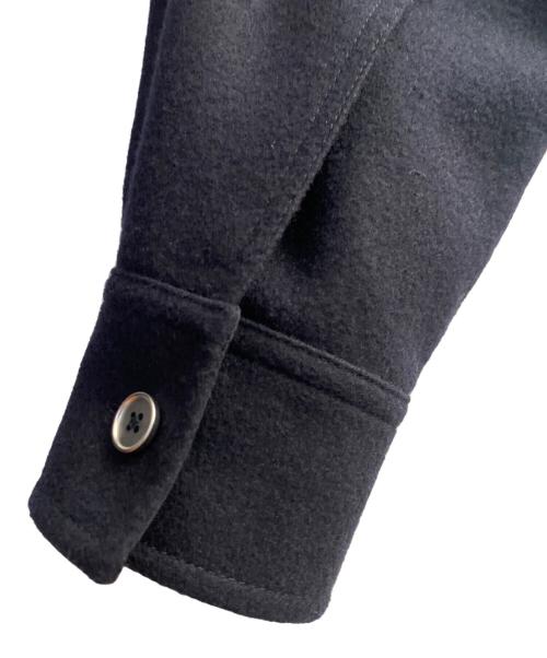 JIL SANDER（ジルサンダー）JIL SANDER (ジルサンダー) ウールシャツジャケット ネイビー サイズ:44の古着・服飾アイテム