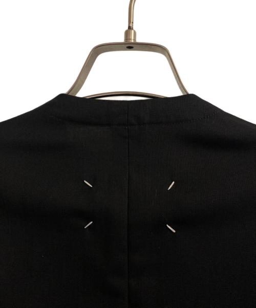 Maison Margiela（メゾンマルジェラ）Maison Margiela (メゾンマルジェラ) 18SS ノーカラージャケット ブラック サイズ:44の古着・服飾アイテム