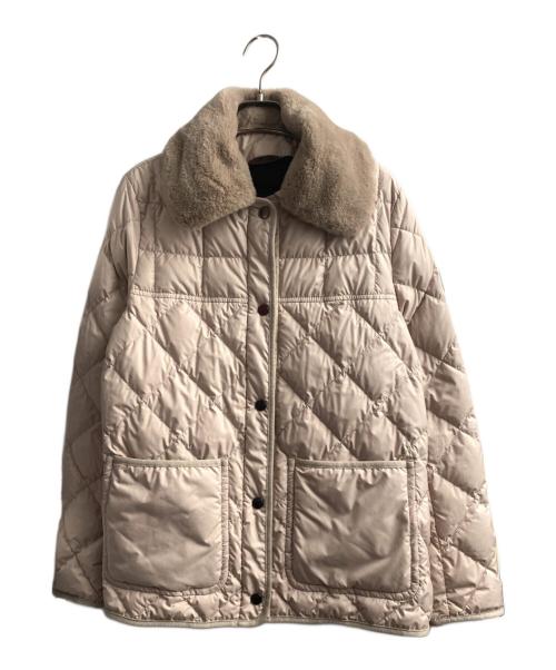MONCLER（モンクレール）MONCLER (モンクレール) ダウンジャケット ベージュ サイズ:1の古着・服飾アイテム