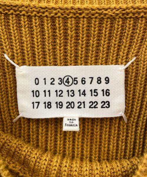 Maison Margiela④（メゾンマルジェラ）Maison Margiela④ (メゾンマルジェラ) 切替ニット ブラウン×ネイビー サイズ:Sの古着・服飾アイテム
