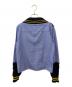 Maison Margiela① (メゾンマルジェラ) コンビネーションニットシャツ ネイビー サイズ:38：20000円