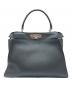 FENDI (フェンディ) ピーカブー ミディアム グレー：220000円