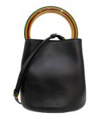 MARNIマルニ）の古着「パエニサークルバケット」｜ブラック