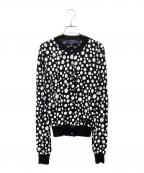 LOUIS VUITTON×草間彌生ルイ ヴィトン×クサマヤヨイ）の古着「カーディガン　草間彌生　RW231J YB7 FOKC09」｜ブラック