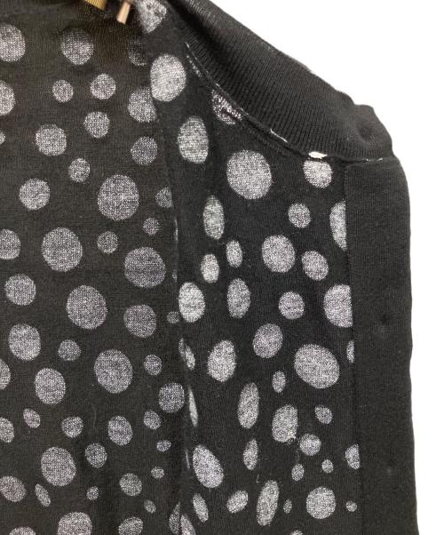 LOUIS VUITTON（ルイ ヴィトン）LOUIS VUITTON (ルイ ヴィトン) 草間彌生 (クサマヤヨイ) カーディガン　草間彌生　RW231J YB7 FOKC09 ブラック サイズ:XSの古着・服飾アイテム