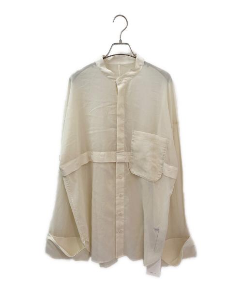 JSELF（ジゼルフ）JSELF (ジゼルフ) シアーシャツ アイボリー サイズ:Freeの古着・服飾アイテム