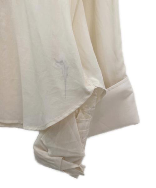 JSELF（ジゼルフ）JSELF (ジゼルフ) シアーシャツ アイボリー サイズ:Freeの古着・服飾アイテム