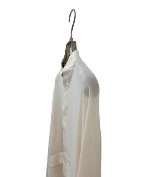 JSELF（ジゼルフ）JSELF (ジゼルフ) シアーシャツ アイボリー サイズ:Freeの古着・服飾アイテム