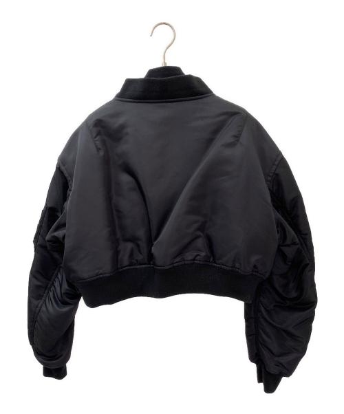 Lautashi（ラウタシー）Lautashi (ラウタシー) ダブルボンバージャケット ブラック サイズ:1の古着・服飾アイテム