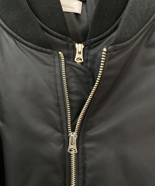 Lautashi（ラウタシー）Lautashi (ラウタシー) ダブルボンバージャケット ブラック サイズ:1の古着・服飾アイテム
