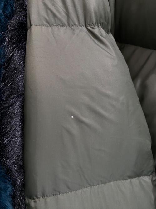 NIKE（ナイキ）NIKE (ナイキ) sacai (サカイ) W NRG Rh PARKA ファー ダウンジャケット オリーブ サイズ:Mの古着・服飾アイテム