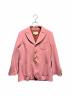 GUCCI（グッチ）の古着「4Bジャケット」｜ピンク