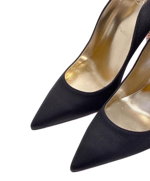 Christian Louboutin（クリスチャン・ルブタン）Christian Louboutin (クリスチャン・ルブタン) リップスティックヒールパンプス ブラック サイズ:39 未使用品の古着・服飾アイテム