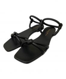 Gianvito Rossi（ジャンヴィト ロッシ）の古着「ストラップサンダル」｜ブラック