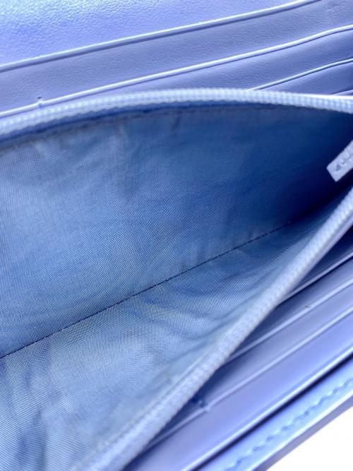 GUCCI（グッチ）GUCCI (グッチ) GGマーモントロングウォレット スカイブルー サイズ:-の古着・服飾アイテム