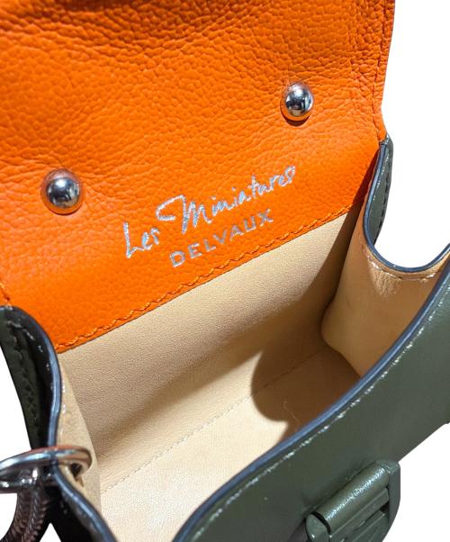 DELVAUX（デルヴォー）DELVAUX (デルヴォー) ブリヨン ミニアチュール ニッポン バッグチャーム オリーブ サイズ:-の古着・服飾アイテム