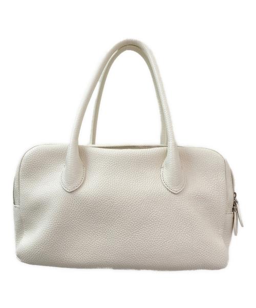 ELBORN（エルボルン）ELBORN (エルボルン) Bonner Square Leather Bag アイボリーの古着・服飾アイテム