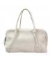 ELBORN（エルボルン）の古着「Bonner Square Leather Bag」｜アイボリー