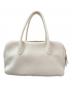 ELBORN (エルボルン) Bonner Square Leather Bag アイボリー：30000円