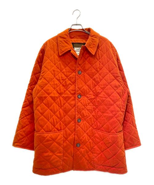 HERMES（エルメス）HERMES (エルメス) ライナー付きキルティングジャケット オレンジ サイズ:50の古着・服飾アイテム