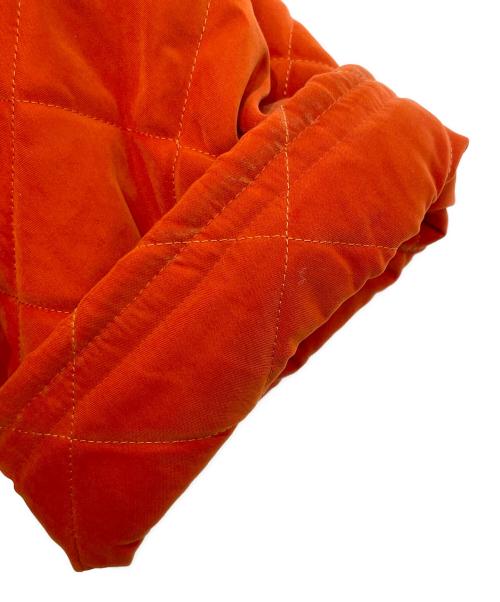 HERMES（エルメス）HERMES (エルメス) ライナー付きキルティングジャケット オレンジ サイズ:50の古着・服飾アイテム