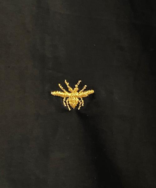 DIOR HOMME（ディオール オム）DIOR HOMME (ディオール オム) BEE刺繍シャツ ブラック サイズ:３９の古着・服飾アイテム