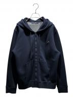LOUIS VUITTONルイ ヴィトン）の古着「ダブルフェイストラベルフーディ」｜ネイビー