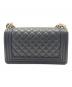 CHANEL (シャネル) ボーイシャネル25/ブラック/チェーンショルダーバッグ/シャンパンゴールド金具 ブラック サイズ:25：600000円