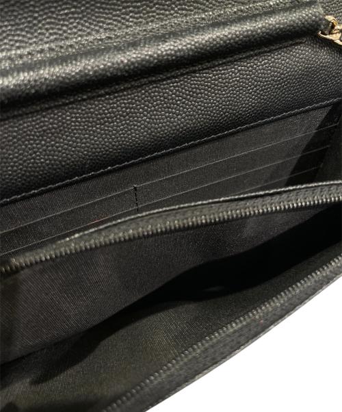 CHANEL（シャネル）CHANEL (シャネル) マドモアゼルチェーンウォレット ブラックの古着・服飾アイテム