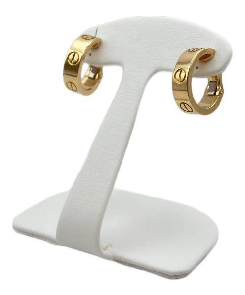 Cartier（カルティエ）Cartier (カルティエ) Love hoop earrings classic model Love フープ イヤリング クラシックモデル CRB8022500 サイズ:-の古着・服飾アイテム