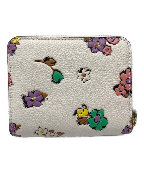 COACH（コーチ）COACH (コーチ) 2つ折り財布 ビルフォールドウォレット  アイボリーの古着・服飾アイテム